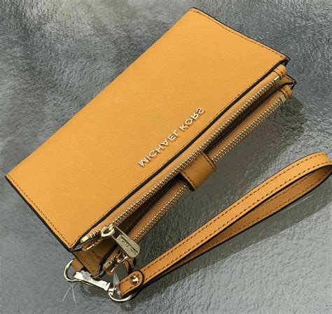 michael kors rainbow wallet|michael kors double zipper wallet.